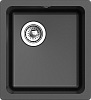 RIVELATO Мойка BERKANA 35 подст.монтаж 1-чаш 415*455 nero арт. 100_100_2890655
